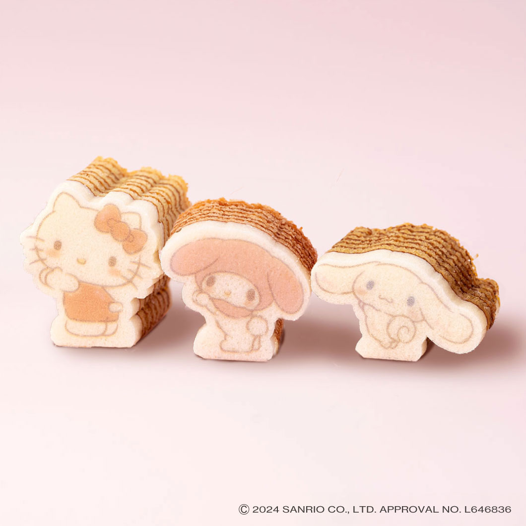 金澤萬久SANRIOかまって！きゅん３個セット年輪蛋糕 3個 - 01260349