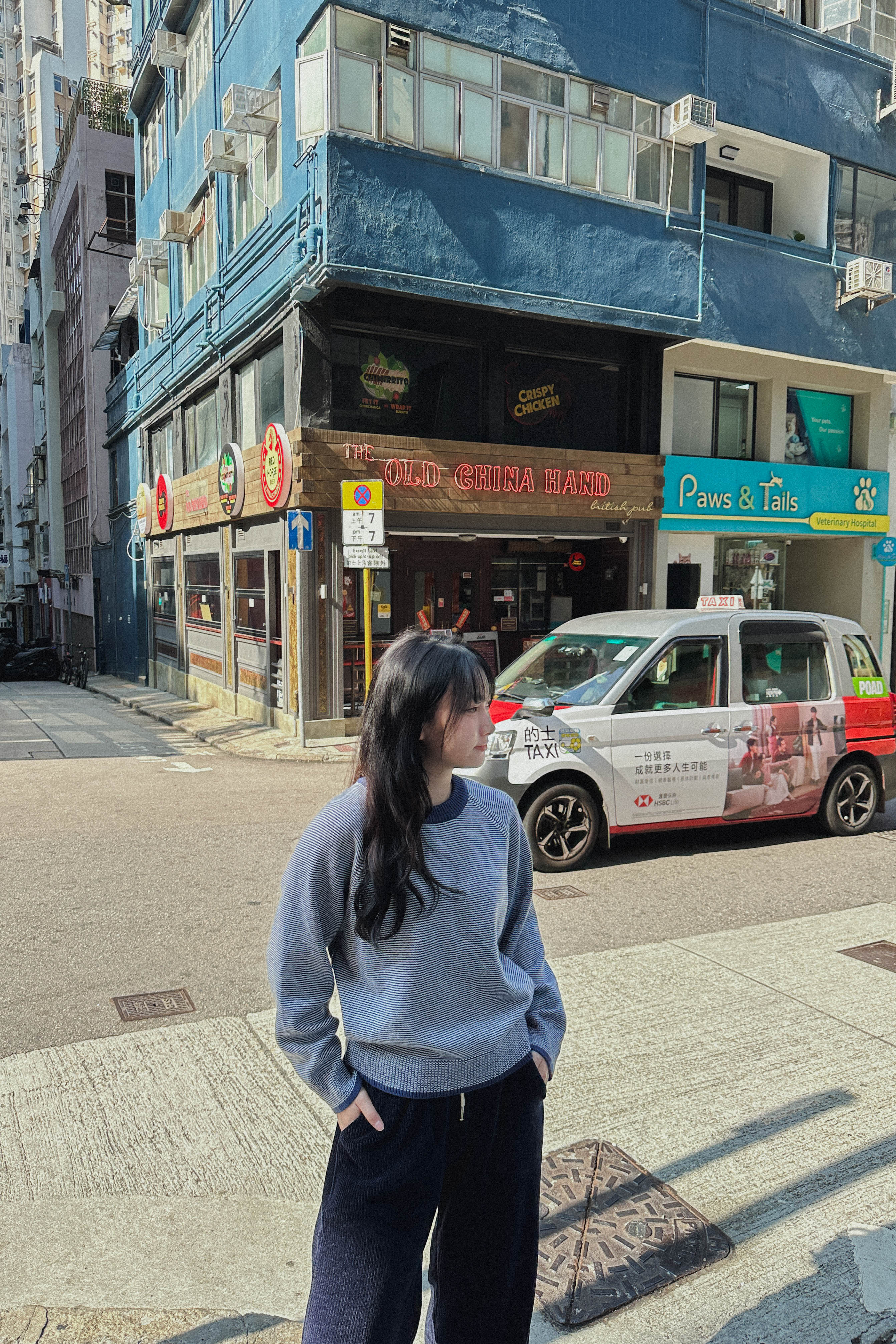 幼曲紋~日系圓領針織衛衣 (兩色入)