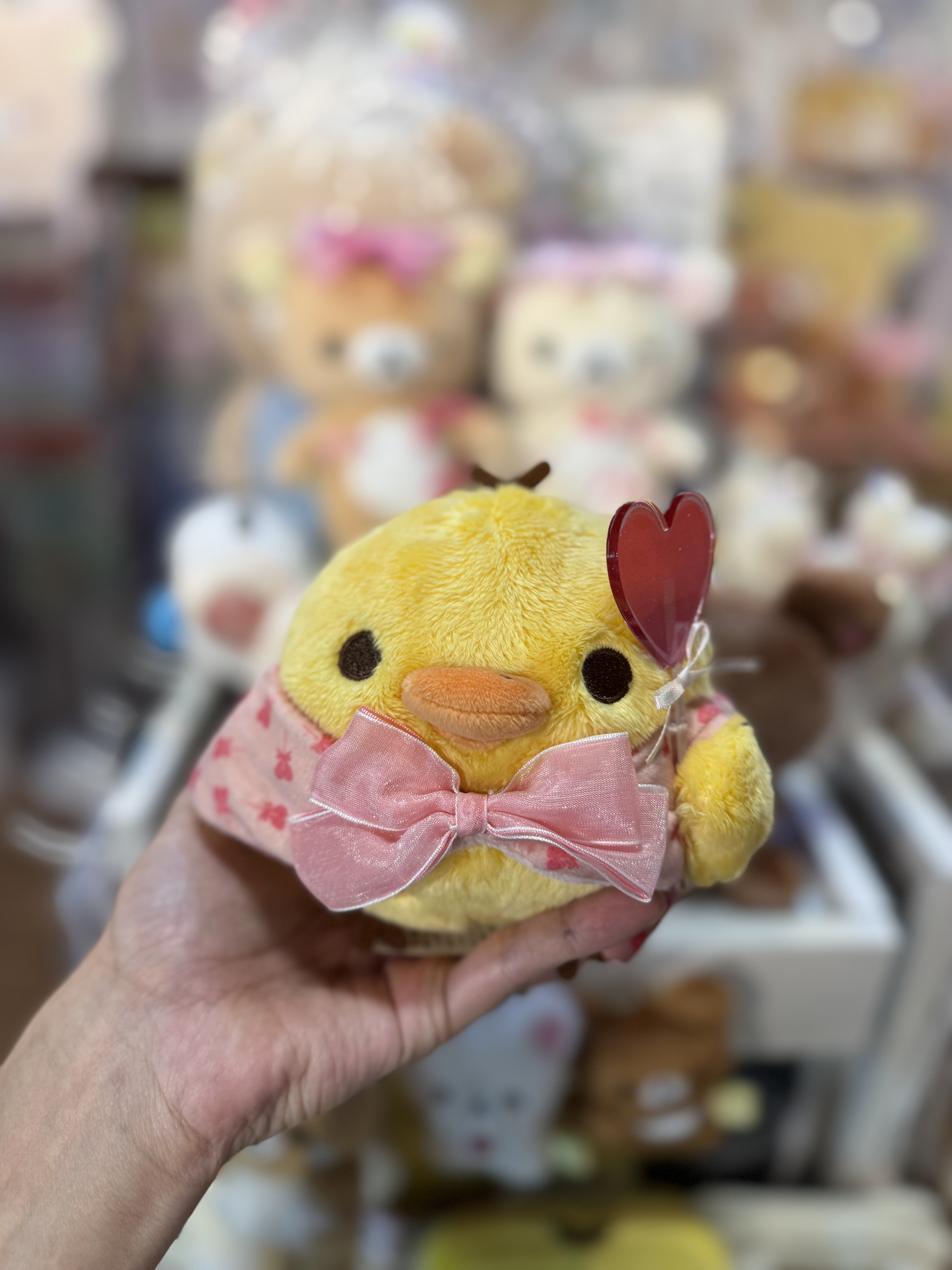 《現貨》全新日本專店限定 Rilakkuma情人節造型公仔
