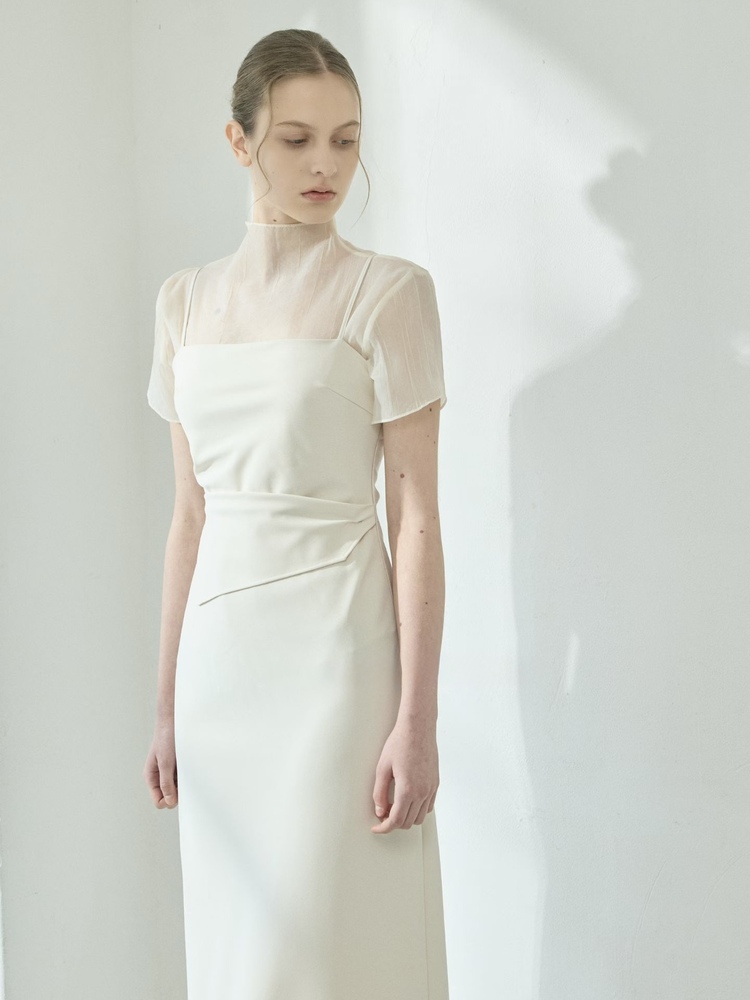 The Margaret Cami Dress (Ivory)