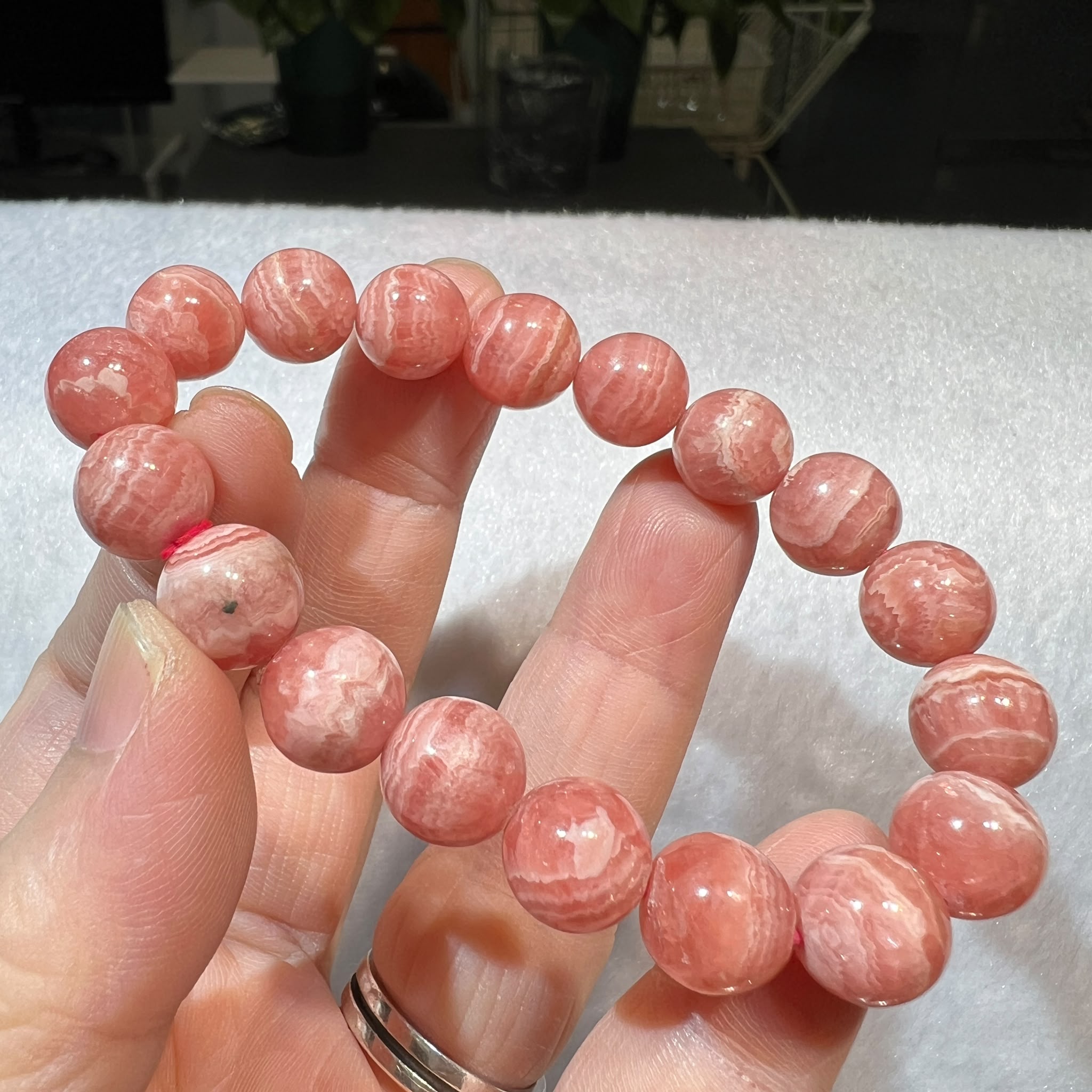 紅紋石手串 10.5 mm +/- #CA0089