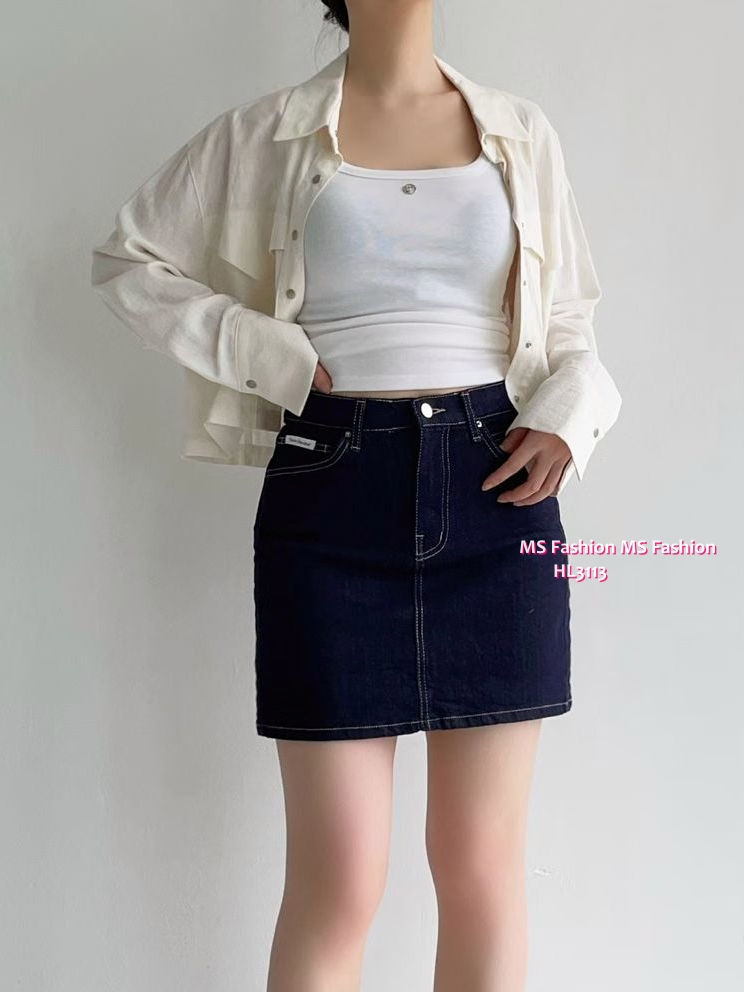 HL3113 韓國👖Howluk短身牛裙