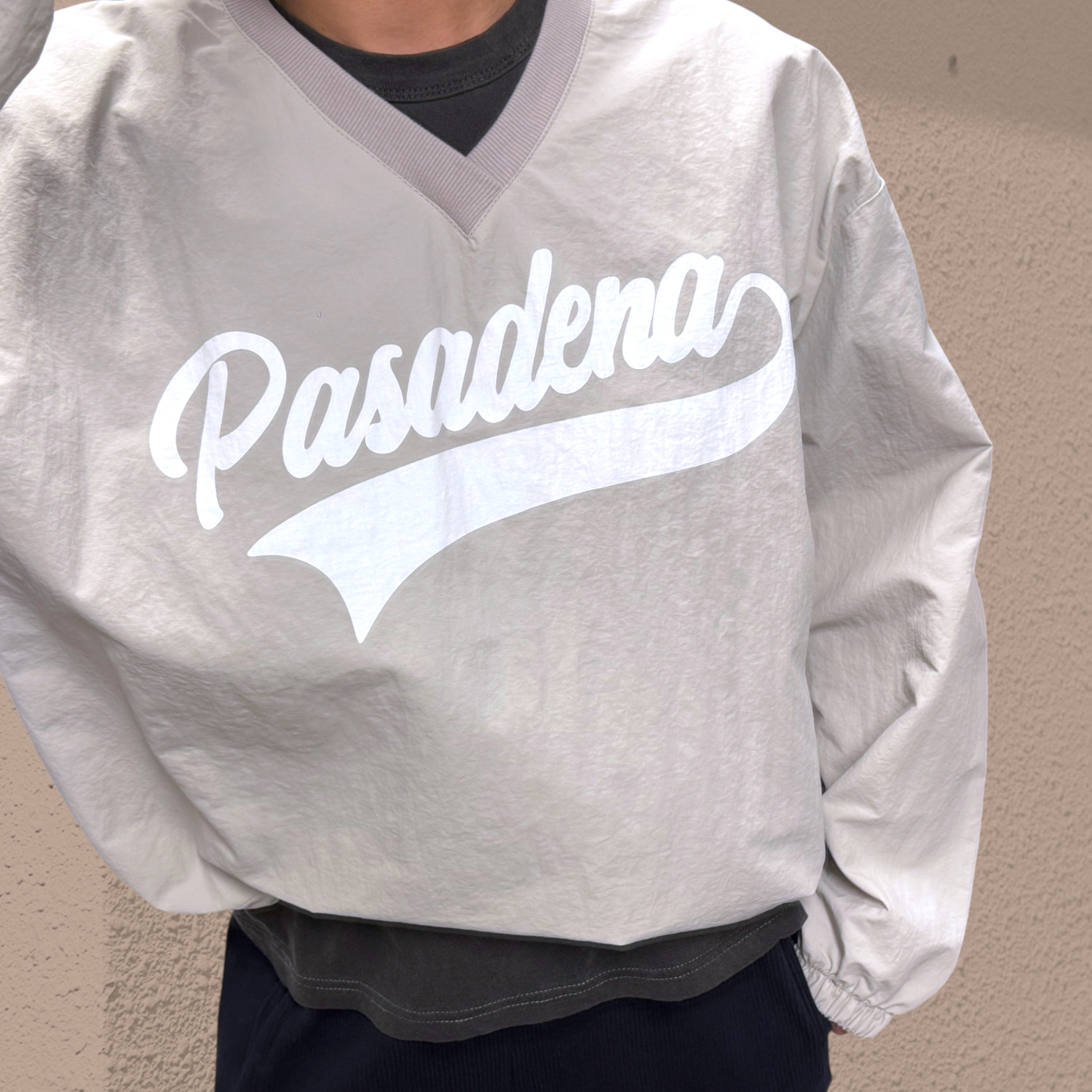 221569 V領”Pasadena “長袖Tee
