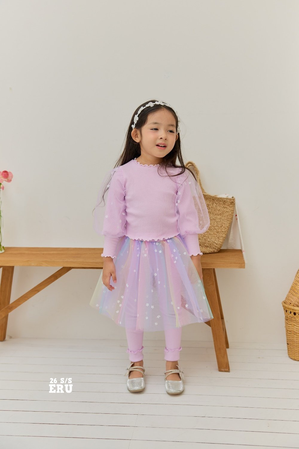 泡泡袖 Top / Skirt Legging