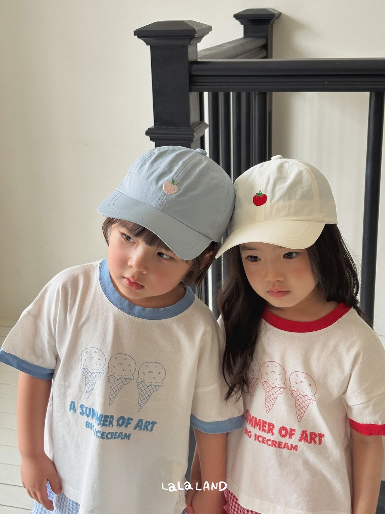 Lalaland | Ice cream T(Blue M95-105)