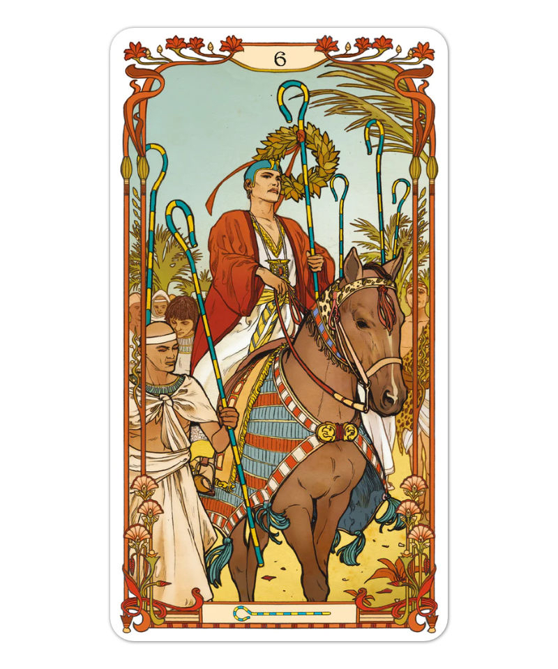 埃及新藝術風格塔羅牌｜Egyptian Art Nouveau Tarot