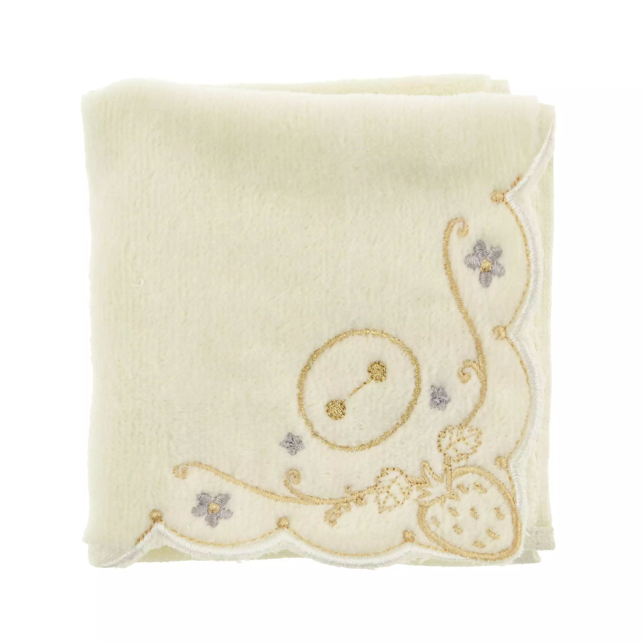 🎀【預訂】Glossy Fruits Strawberry＆Flower Baymax Mini Towel