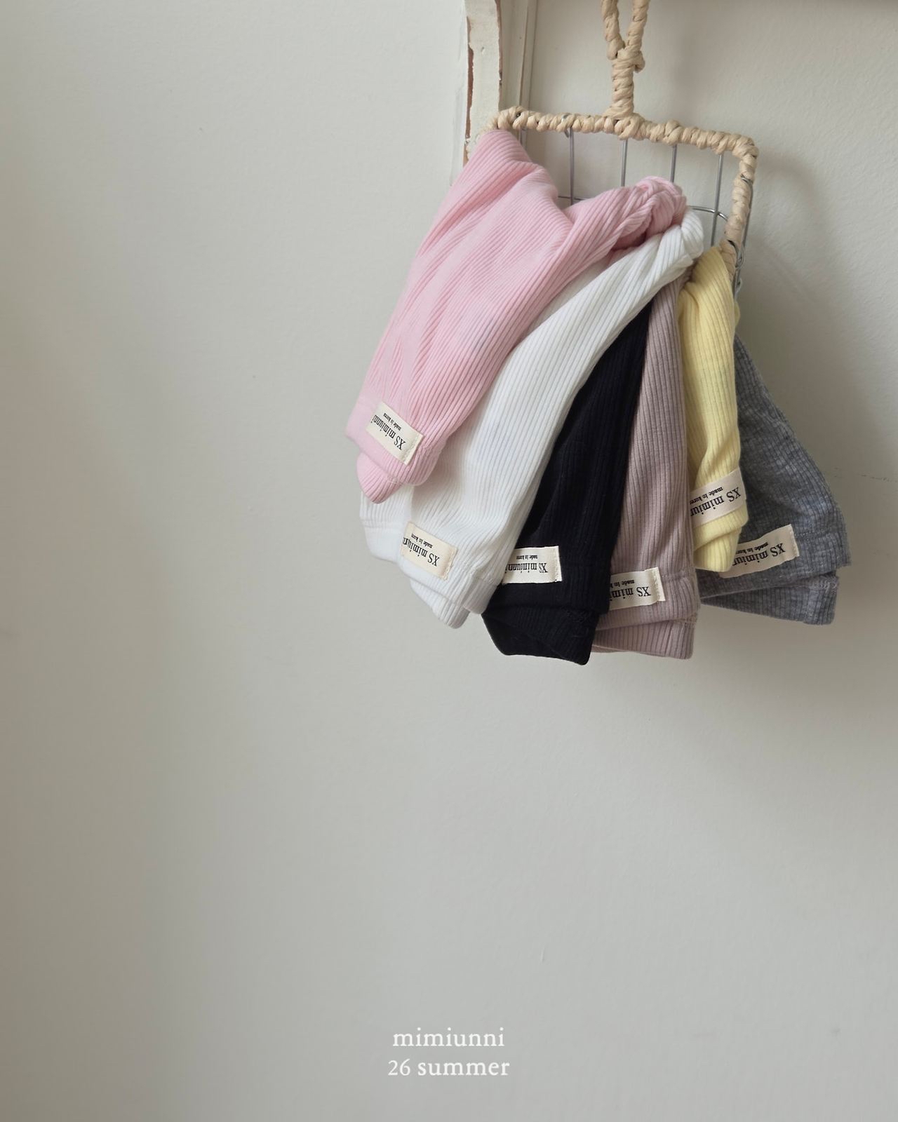Mimiunni | 1+1 soft leggings (Black+Grey L105-115)