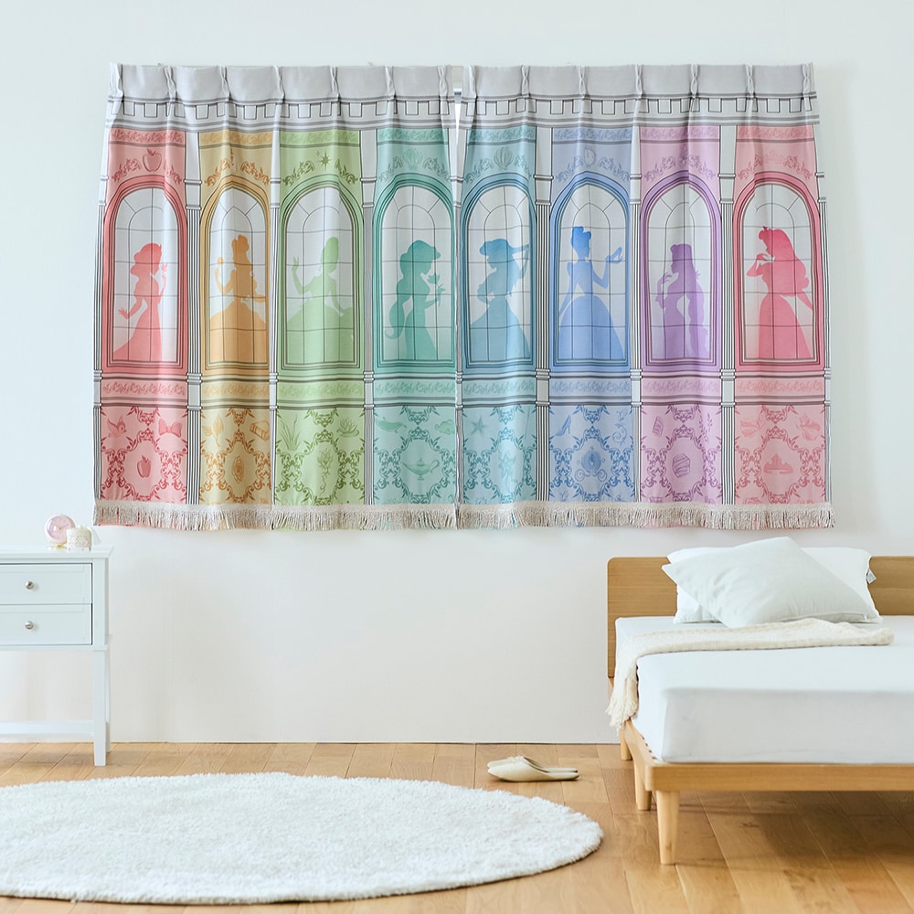 🆕【⭐訂購⭐】 🇯🇵日本直送🌀 #DisneyPrincess 遮光隔熱 #窗簾  (2枚組) 🌀 [ELAD-0238] [260226]