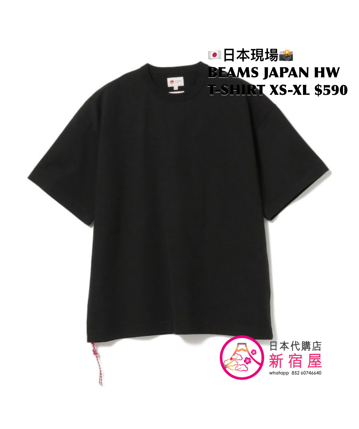 BEAMS JAPAN HEAVYWEIGHT T-SHIRT