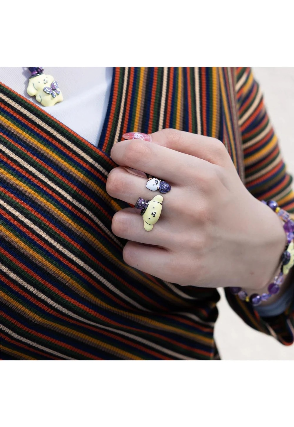 🎀【預訂】Anna Sui x Pompompurin Jewellery 戒指