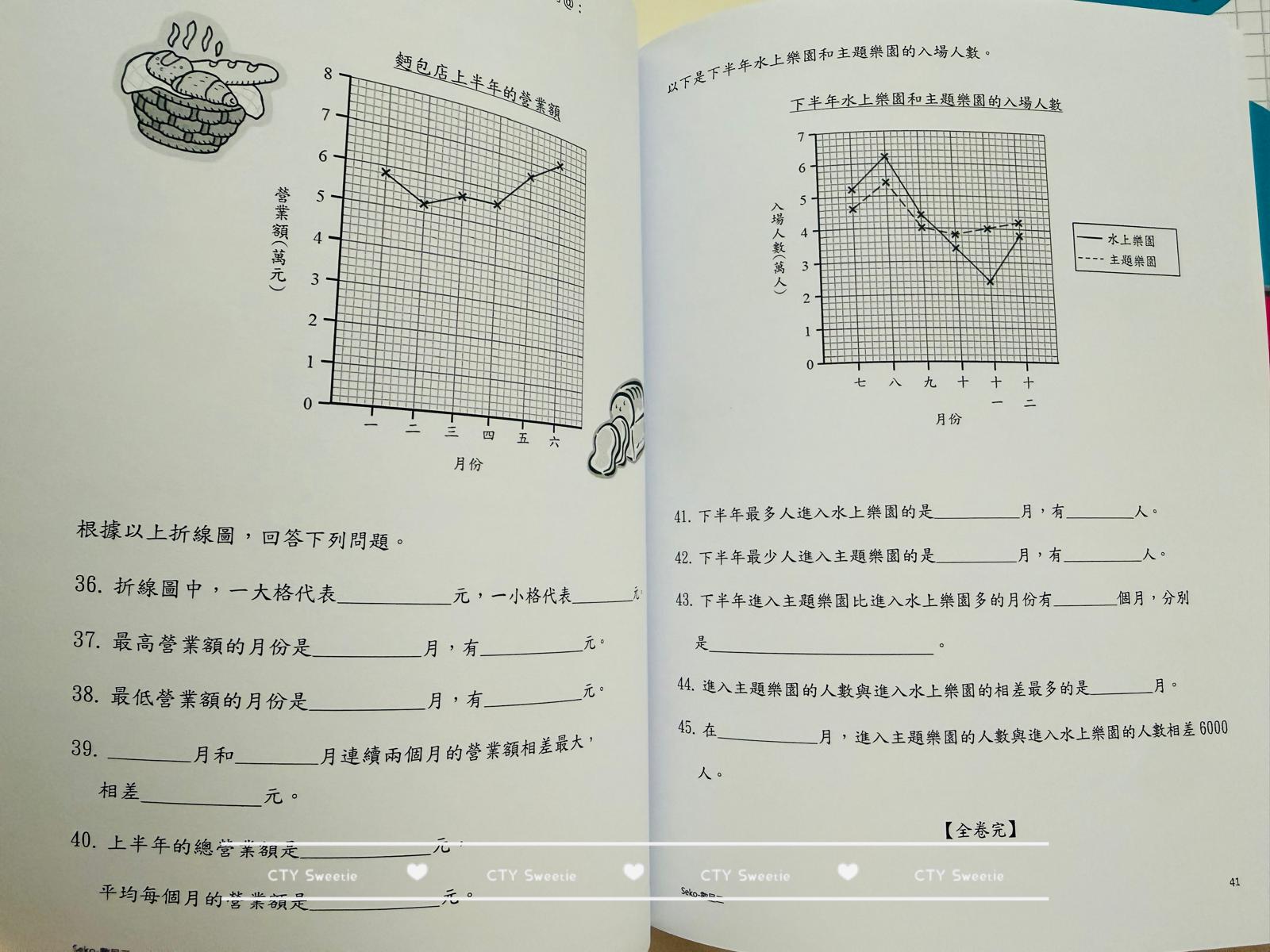 呈分試操卷套餐-中英數呈一二三共9本