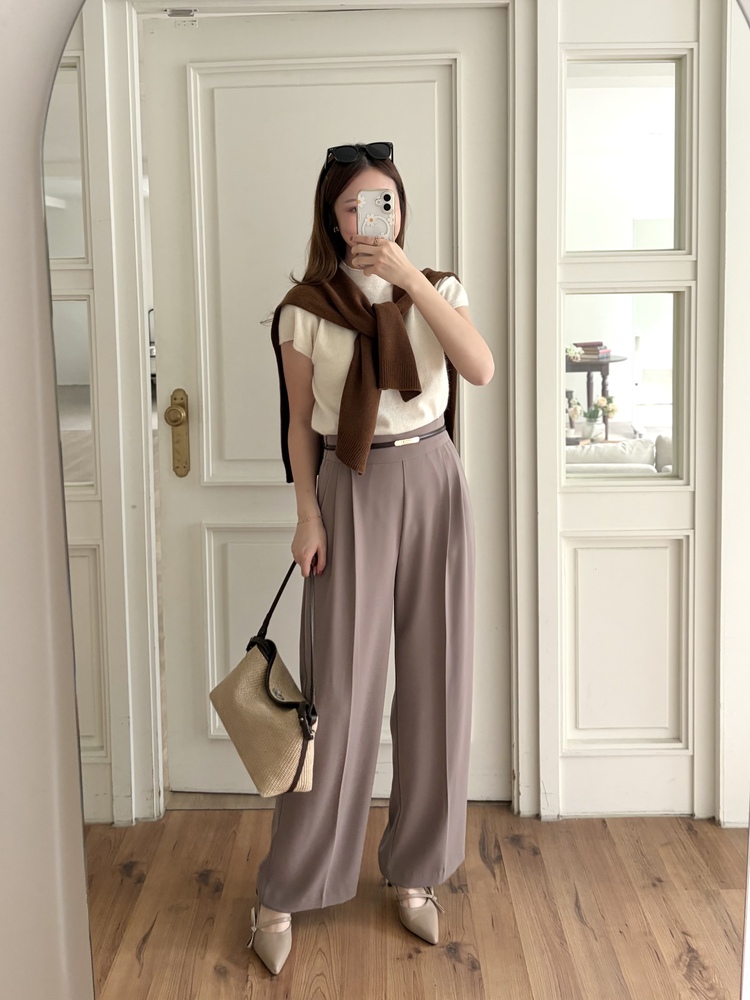 Woolen Knit Cape (3 color)