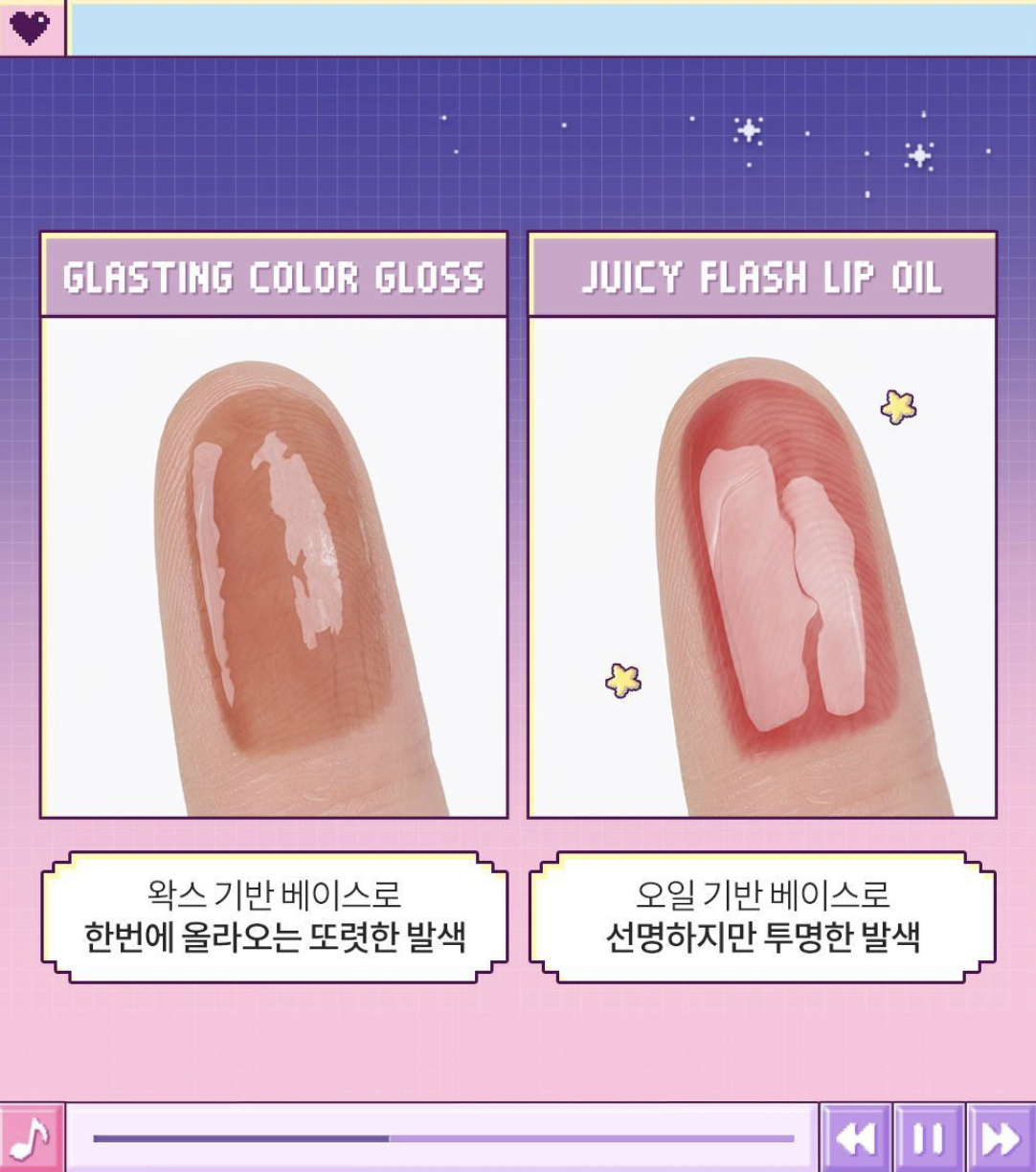 韓國 Romand X Sanrio 乘聯 迷你果汁透亮 豐盈 唇油 ｜rom&nd Juicy Flash Lip Oil Mini 