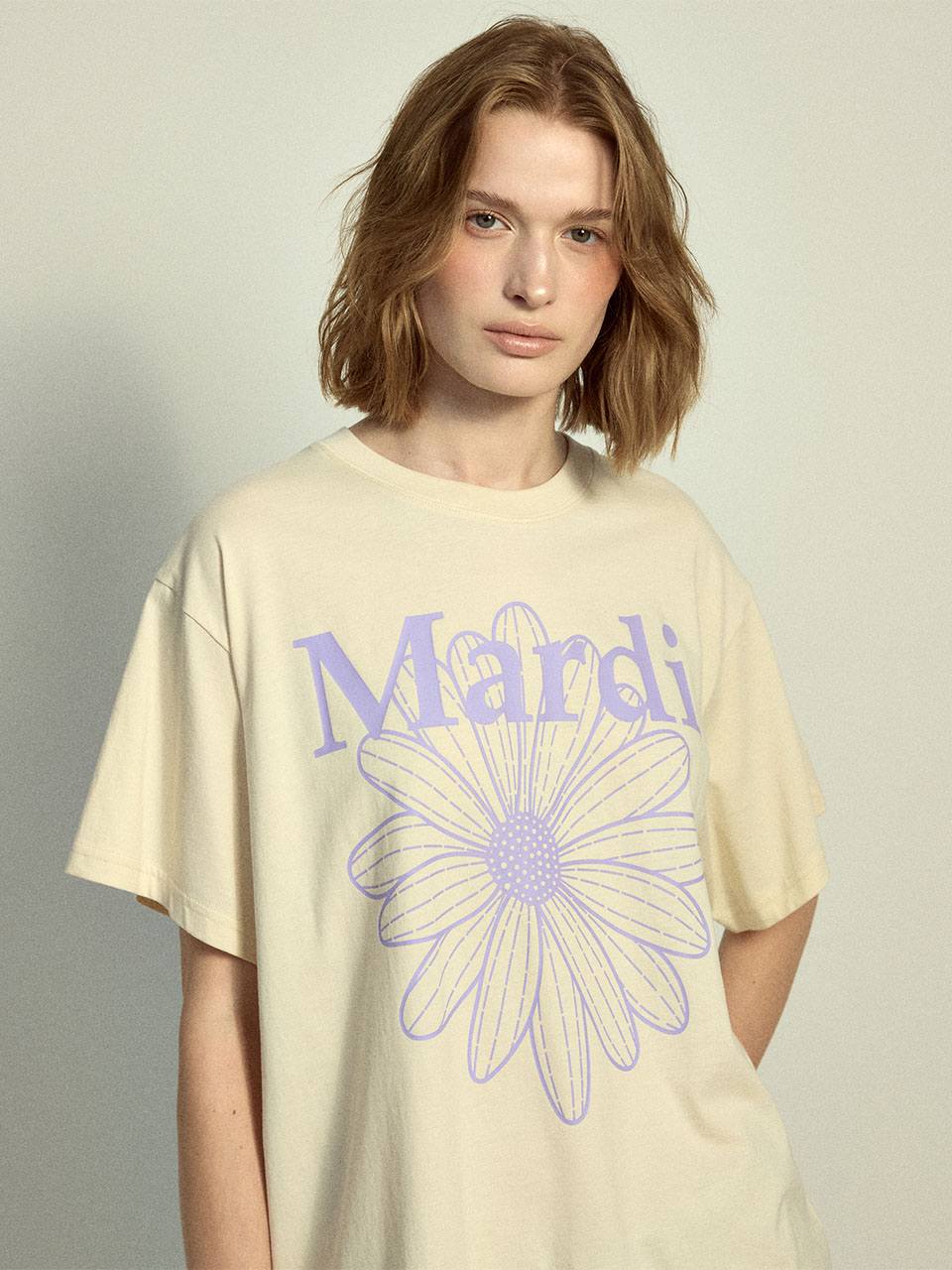 MD80 MARDI: Tshirt Flowermardi