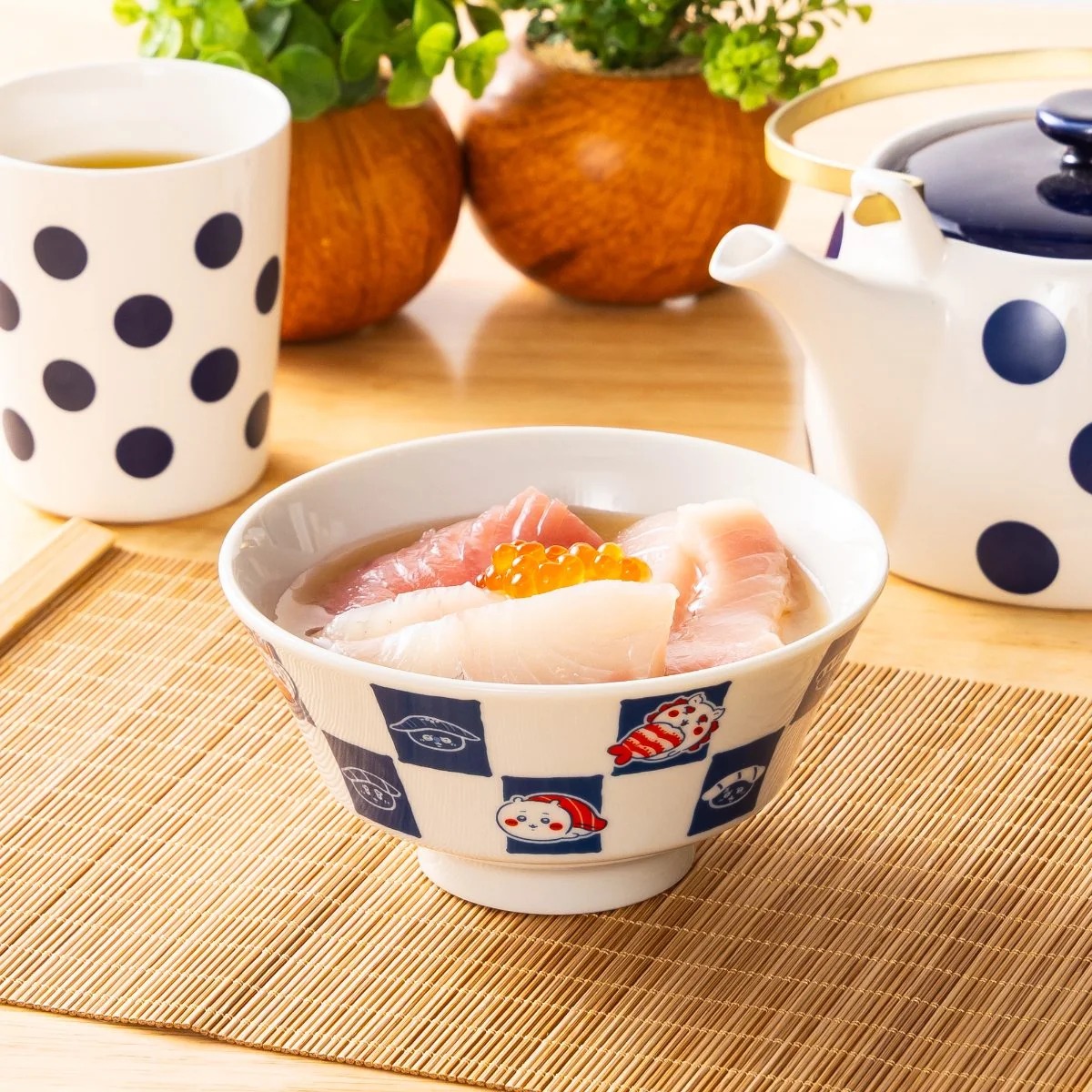 🌸 【預訂】 壽司蓋飯碗 家居系列 - Chiikawa 9/10 新品