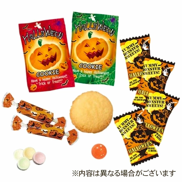 日本直送 萬聖節糖果 迷你牛皮袋禮品包 (一套6包)