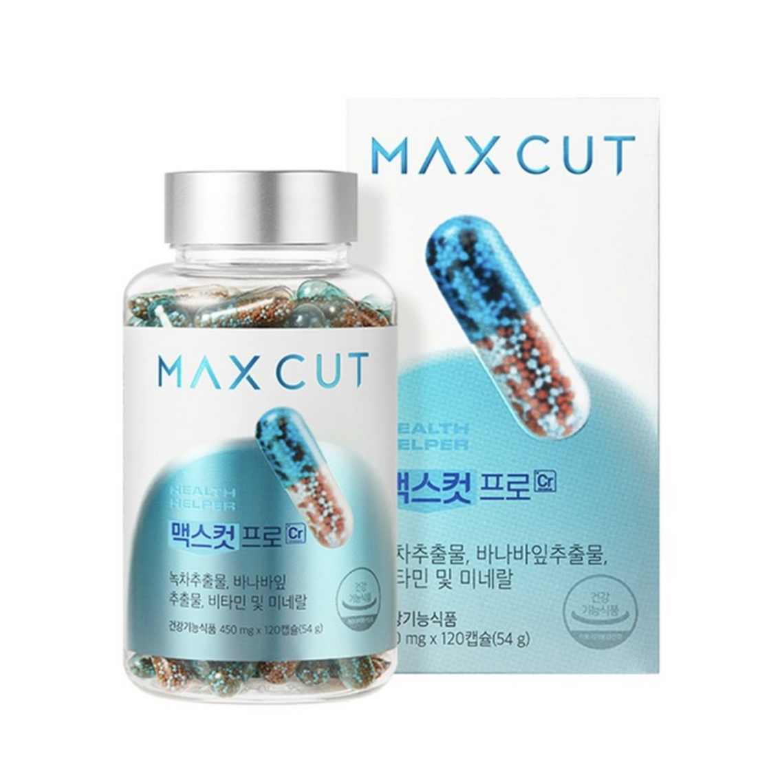 碳水剋星｜韓國 Health Helper Max Cut 綠茶萃取 體脂管理膠囊｜Pro Chrome