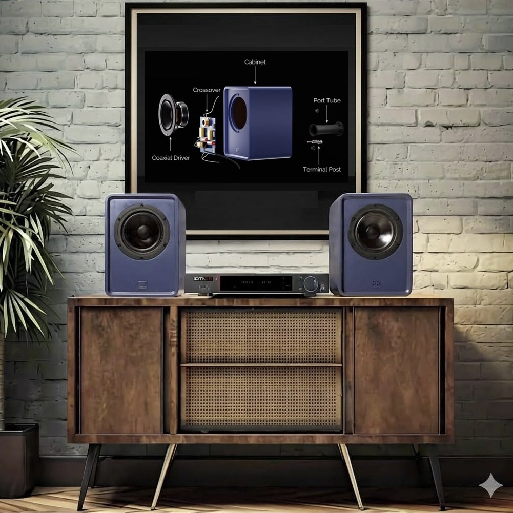 Wharfedale Denton 1S Bookshelf Speaker (Pair)
