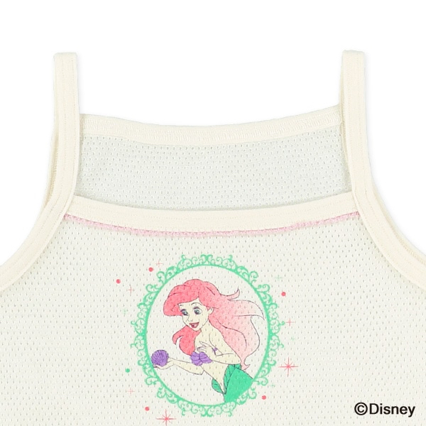 🇯🇵預訂 日本直送🇯🇵吸水速乾系列公主印花網眼吊帶背心打底內衣三件套