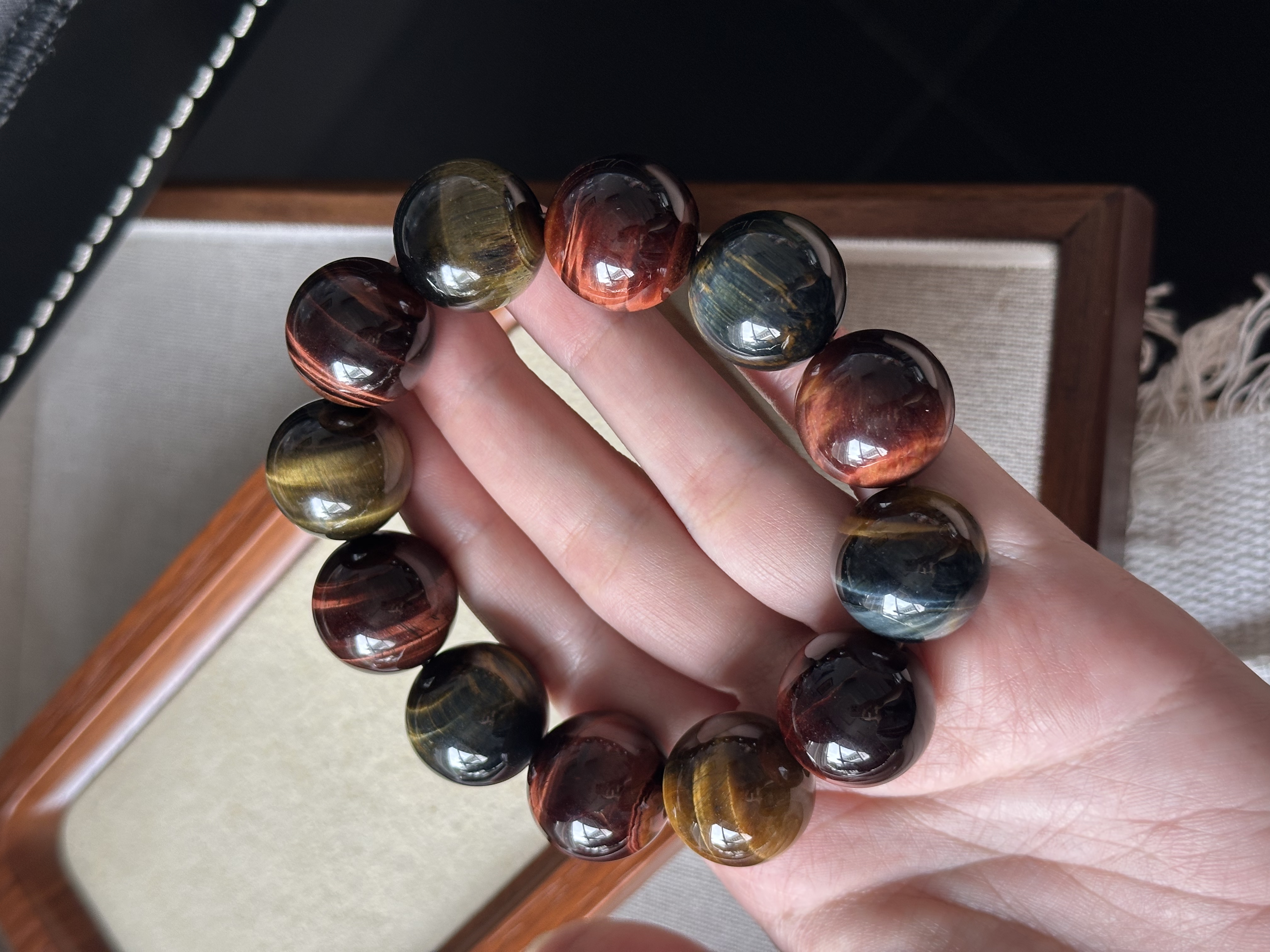 彩虎眼 ｜ Mix Tiger‘s Eye 20.0mm 