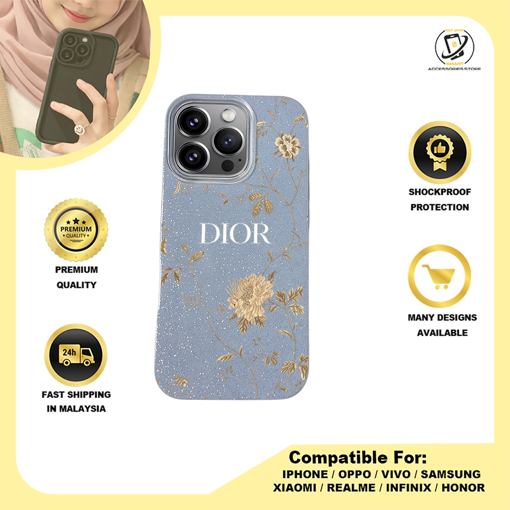 BLING CASE PHONE FOR IPHONE - DESIGN DIOR B