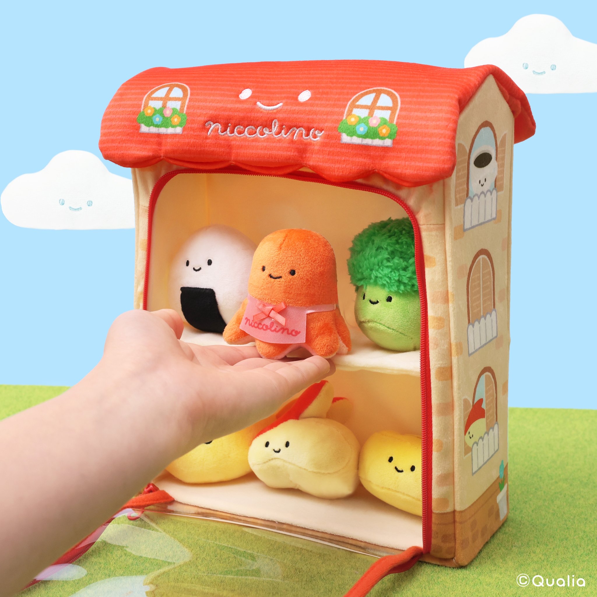 四月連線貨品 - 日本 Niccolino 豆豆眼 收納公仔大屋仔