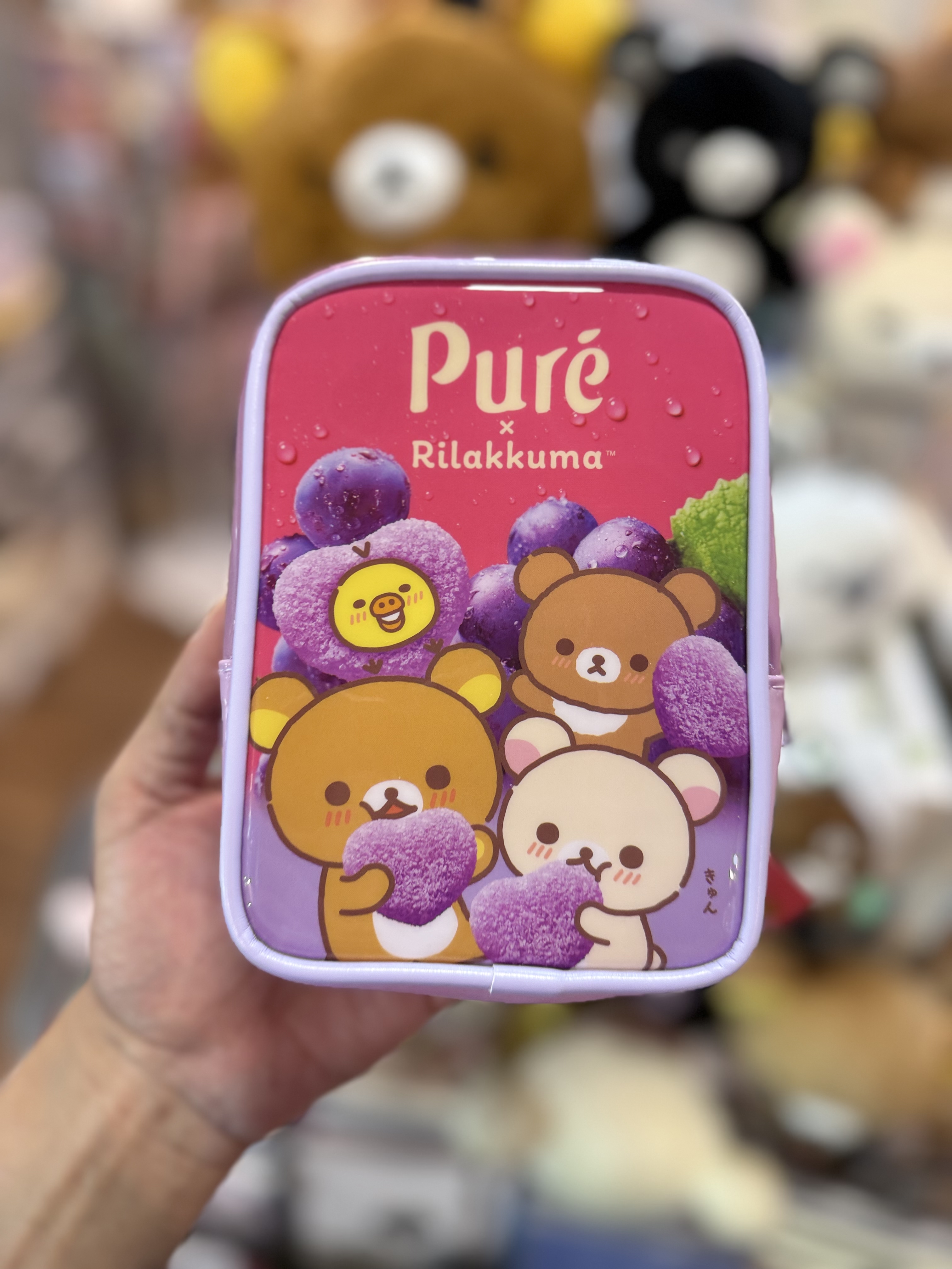 《現貨》全新loft 限定puregumi x rilakkuma小物袋