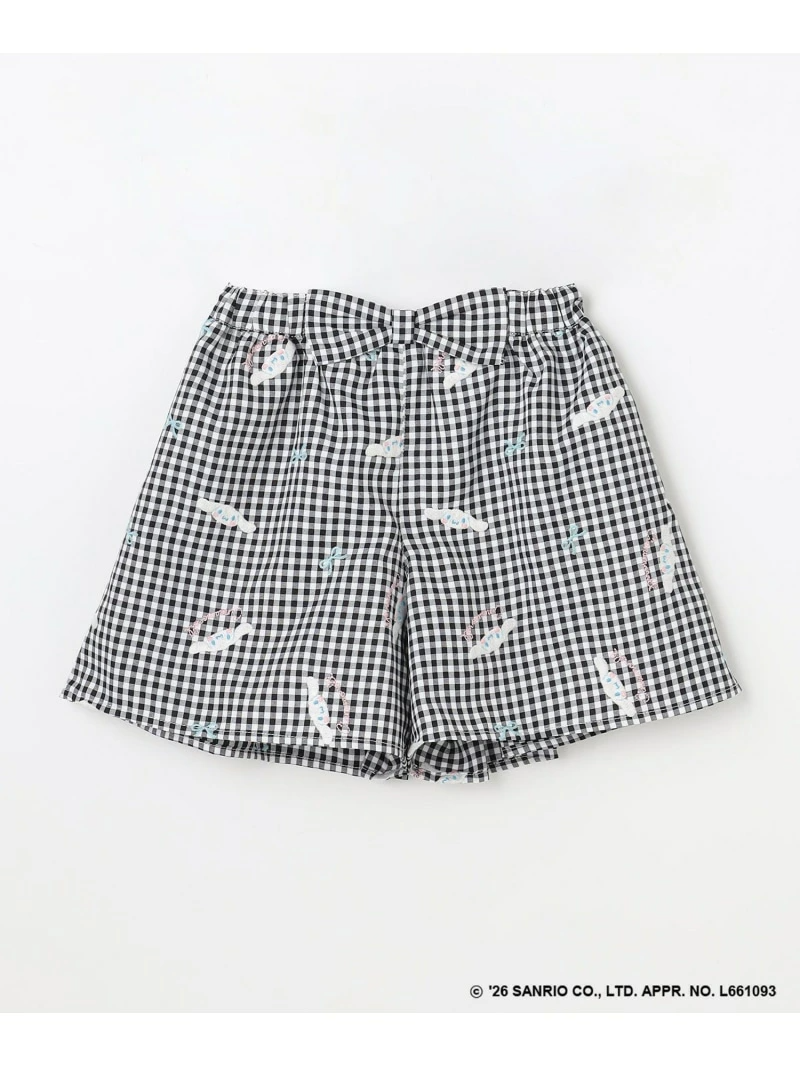 🆕【⭐訂購⭐】🇯🇵  日本直送🌀#Cinnamoroll  刺繡 格紋 寛鬆短褲［2款選］🌀[ELCA-0211][260424]