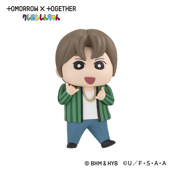 🌐代理版 TOMORROW X TOGETHER X 蠟筆小新 排排企系列 扭蛋 BEOMGYU