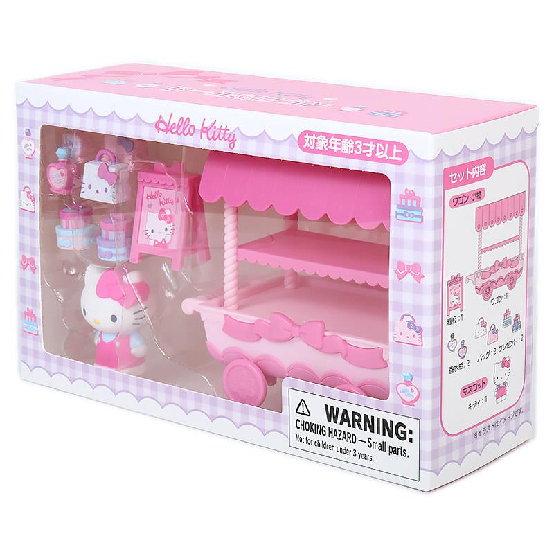 Hello Kitty手推車商店玩具set
