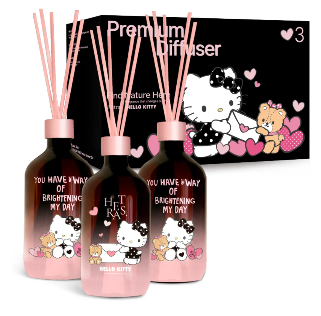 Hetras x Hello kitty Premium Diffuser 3ea [1500ml]