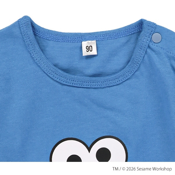 🇯🇵預訂 日本直送🇯🇵兩色芝麻街純棉短袖連身服