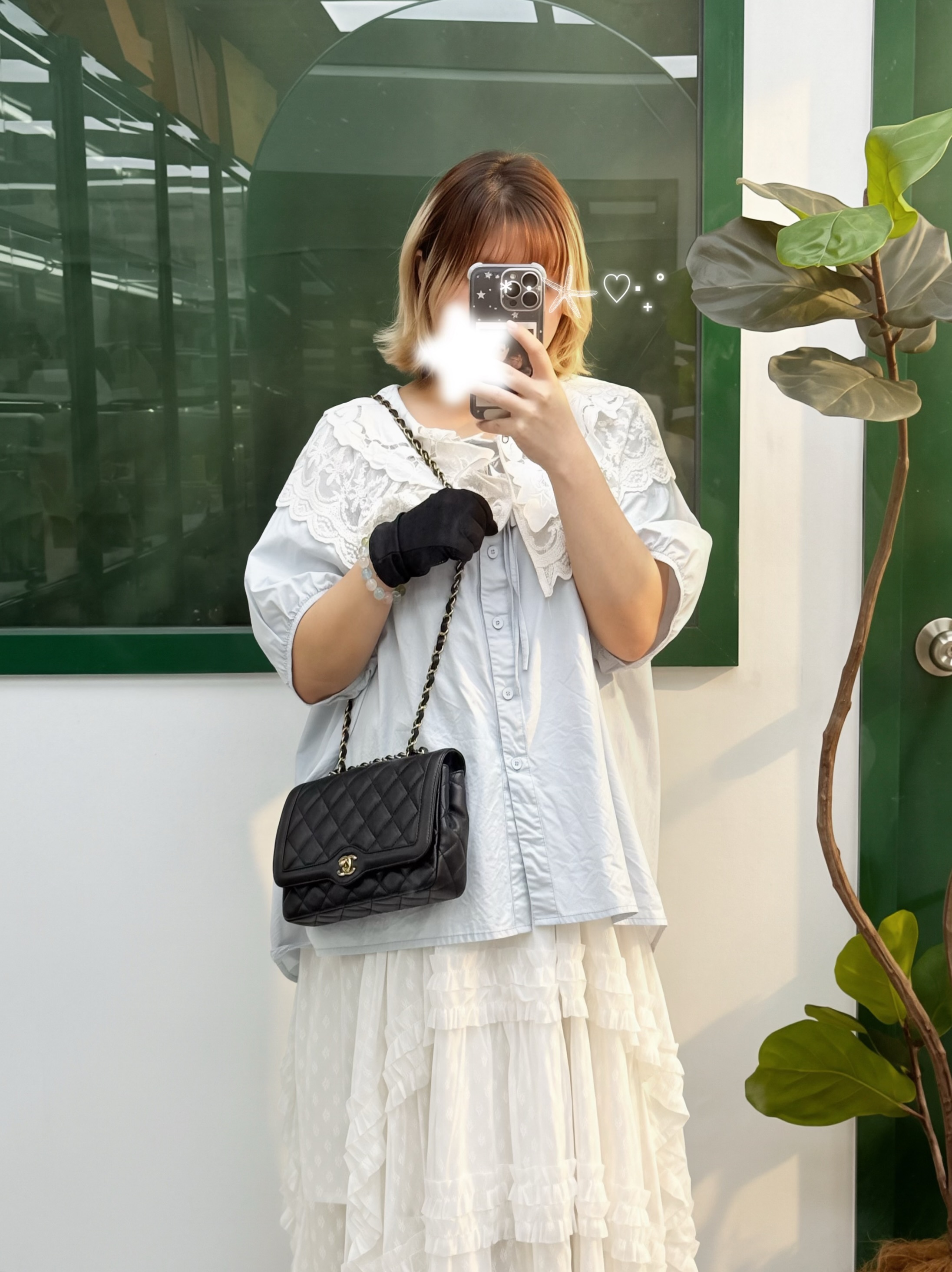 Chanel👜 PRE OWNED 🛍️Coco Curve Flap Bag 晶片款 有塵袋有單🖤