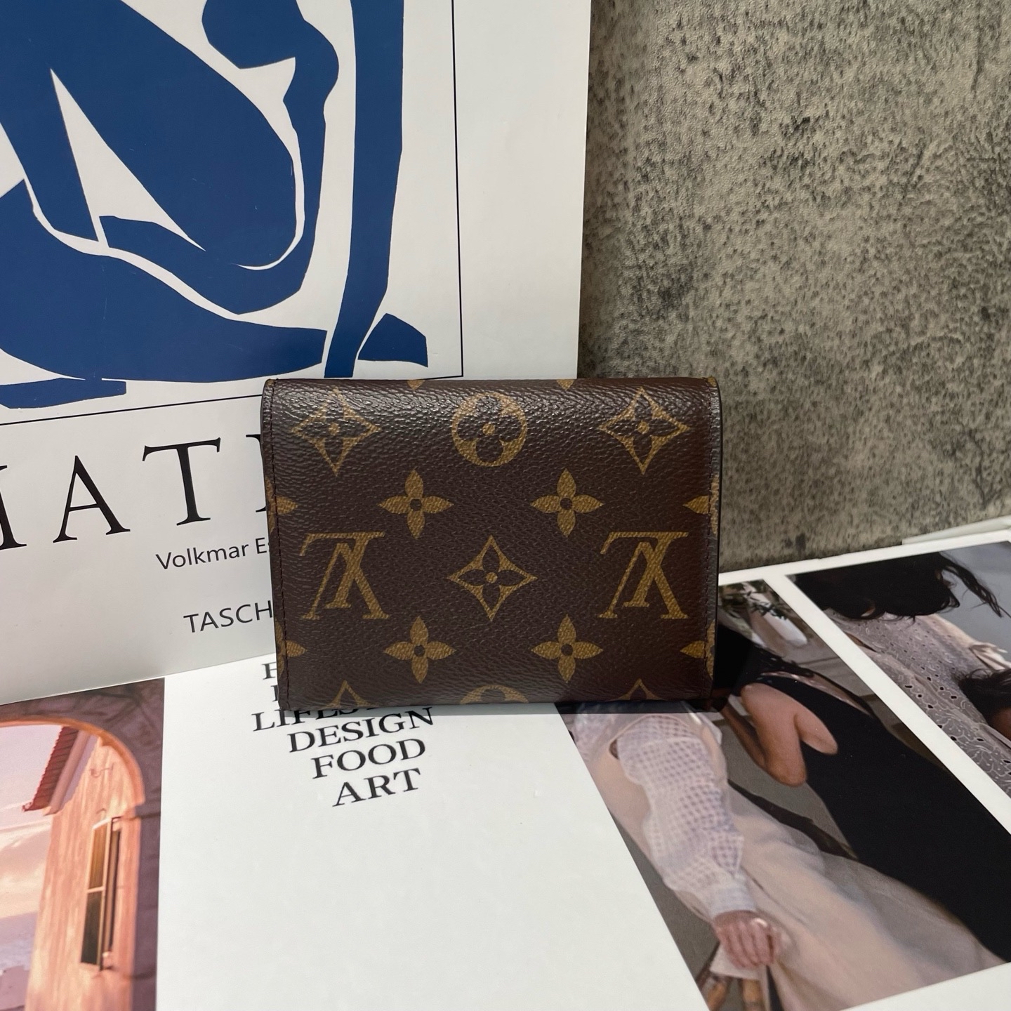 【預訂貨品】LV 紅色豆豆銀包