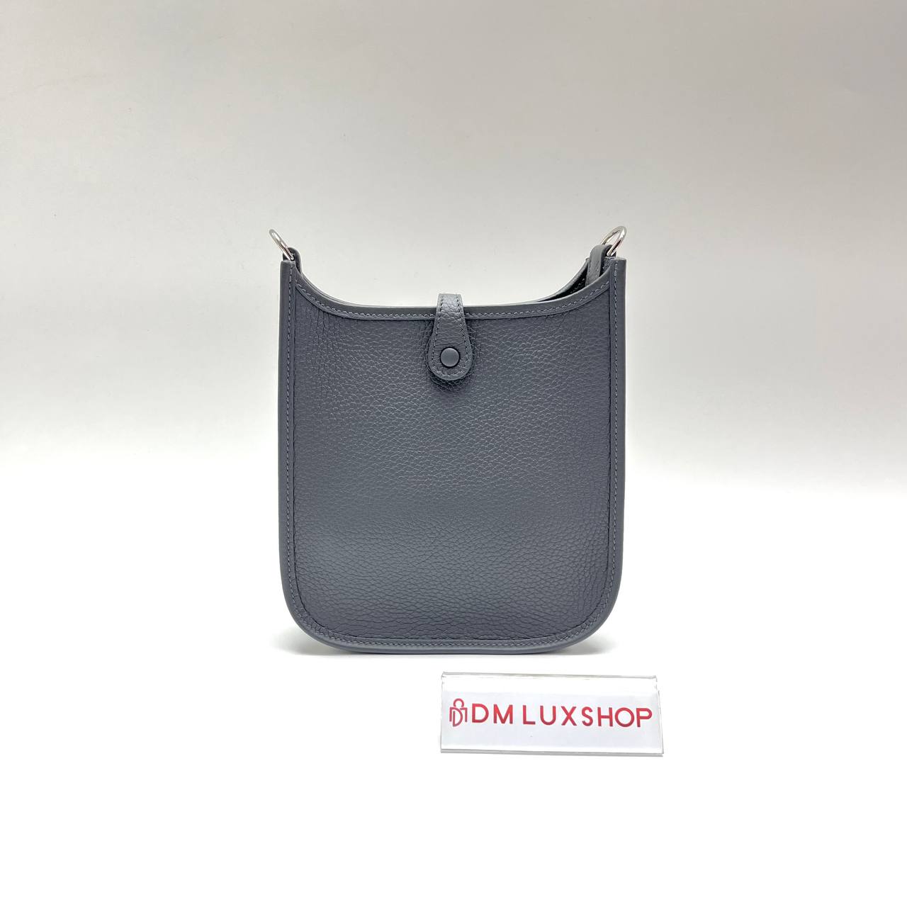 Hermes Mini Evelyne Ardoise PHW