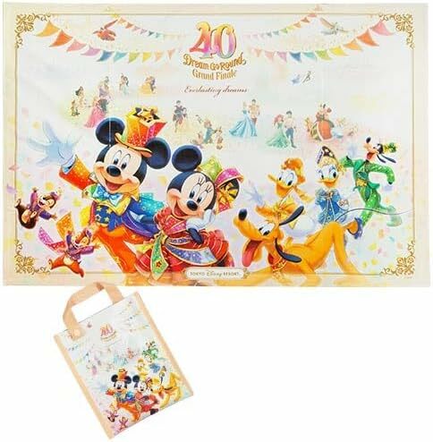 [現貨] [東京迪士尼] TOKYO DISNEYLAND 40th DREAM GO ROUND GRAND FINALE｜野餐墊  {TF2403010}