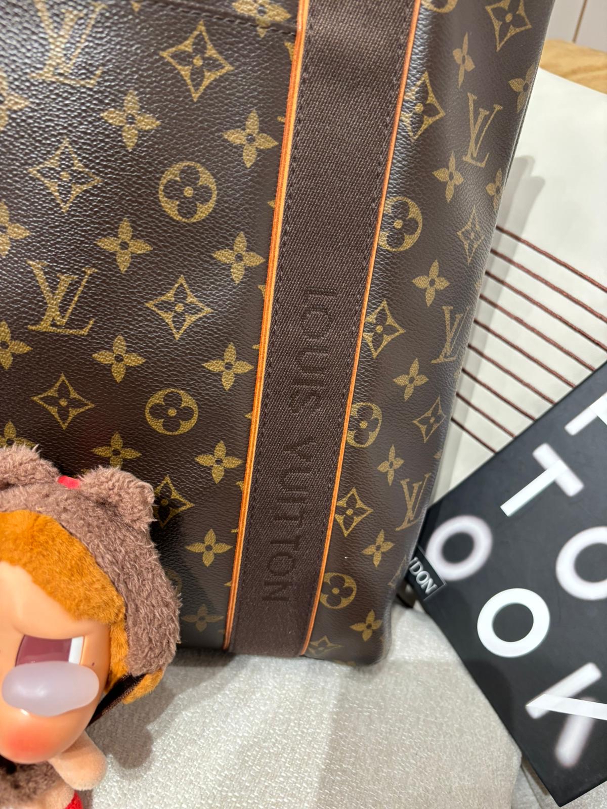 Lv BEAUBOURG Monogram tote bag 可放A4 file 100%Authentic, 88%New ✅Dust bag