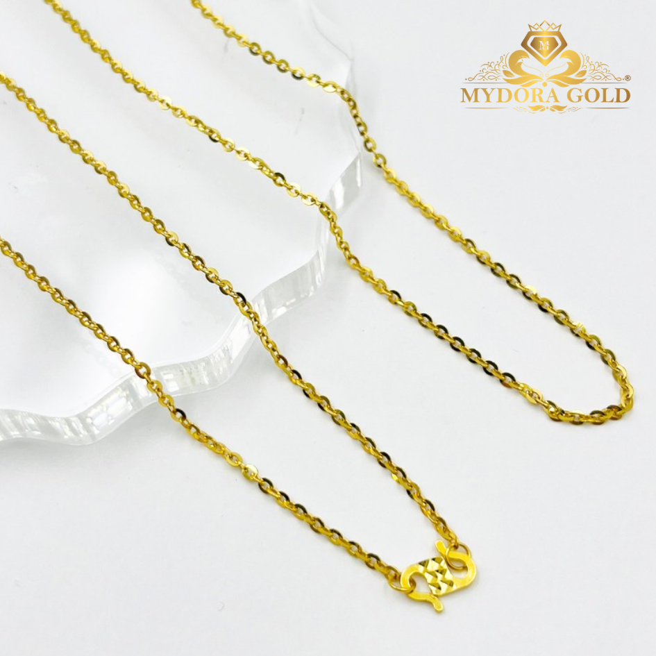 MYDORA Rantai Leher Polo 2g+ l EMAS 375/9K