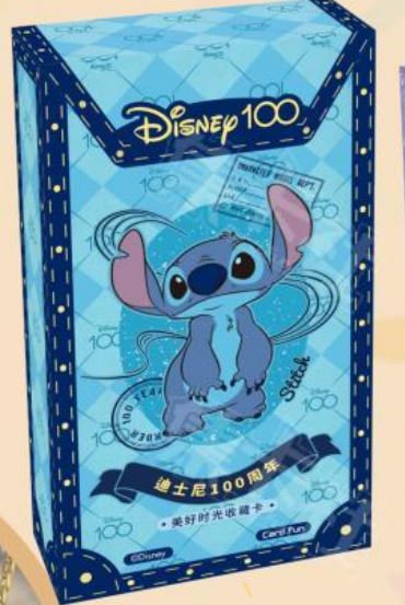 集卡社迪士尼100周年美好时光收藏卡連盒 史迪仔 STITCH FG0104