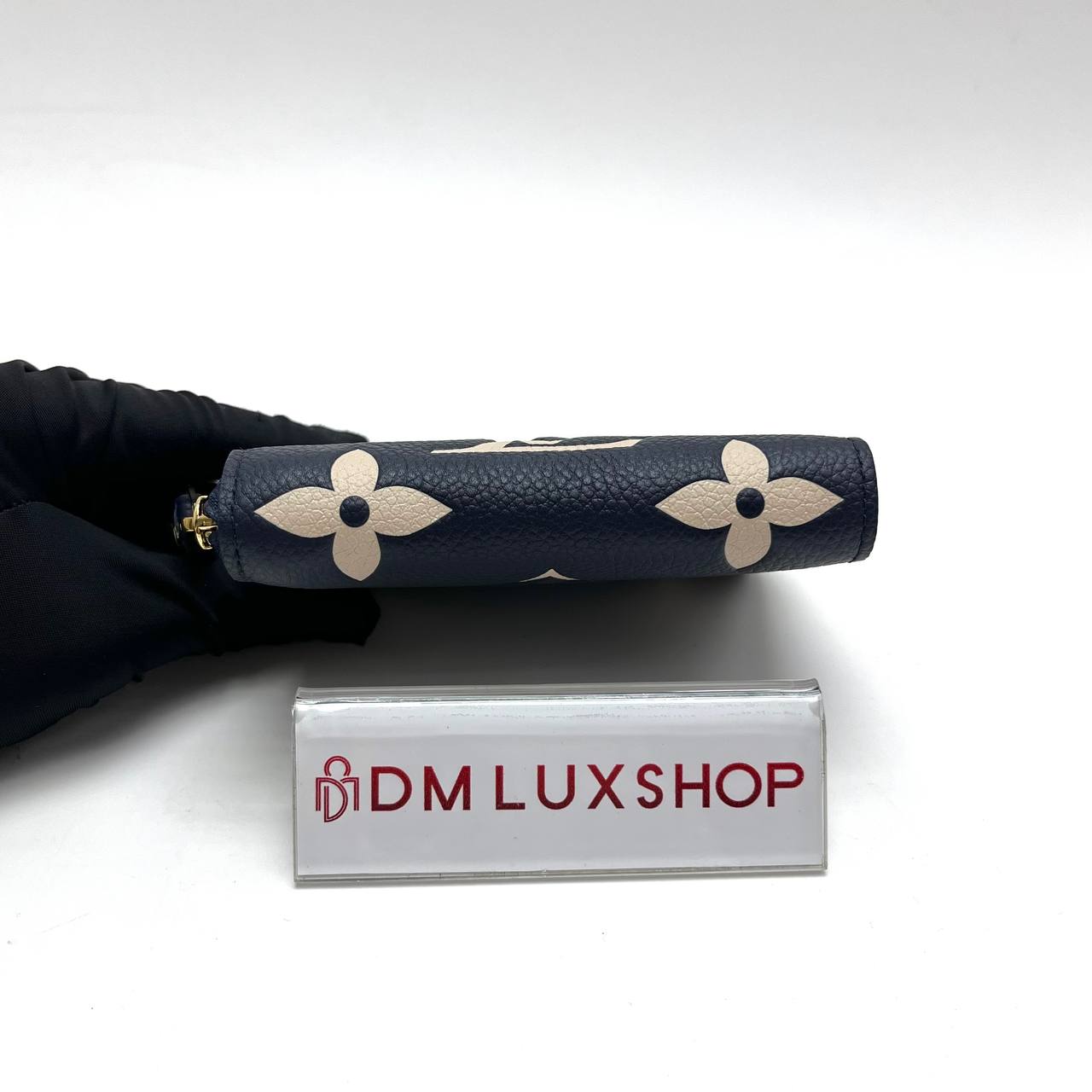 LV Bicolour Navy Blue Zippy Coin Purse