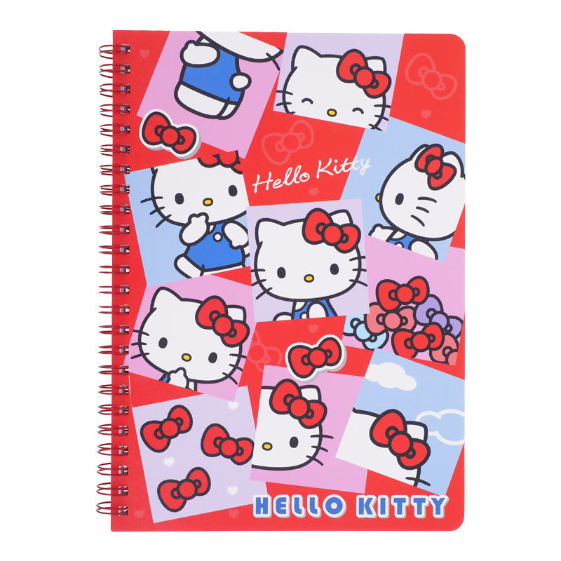 Hello Kitty Wire-O Notebook 線圈簿