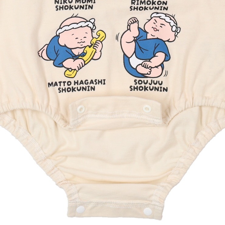 🇯🇵限量預訂 日本直送🇯🇵Oonotaro人物工匠印花短袖包屁衣