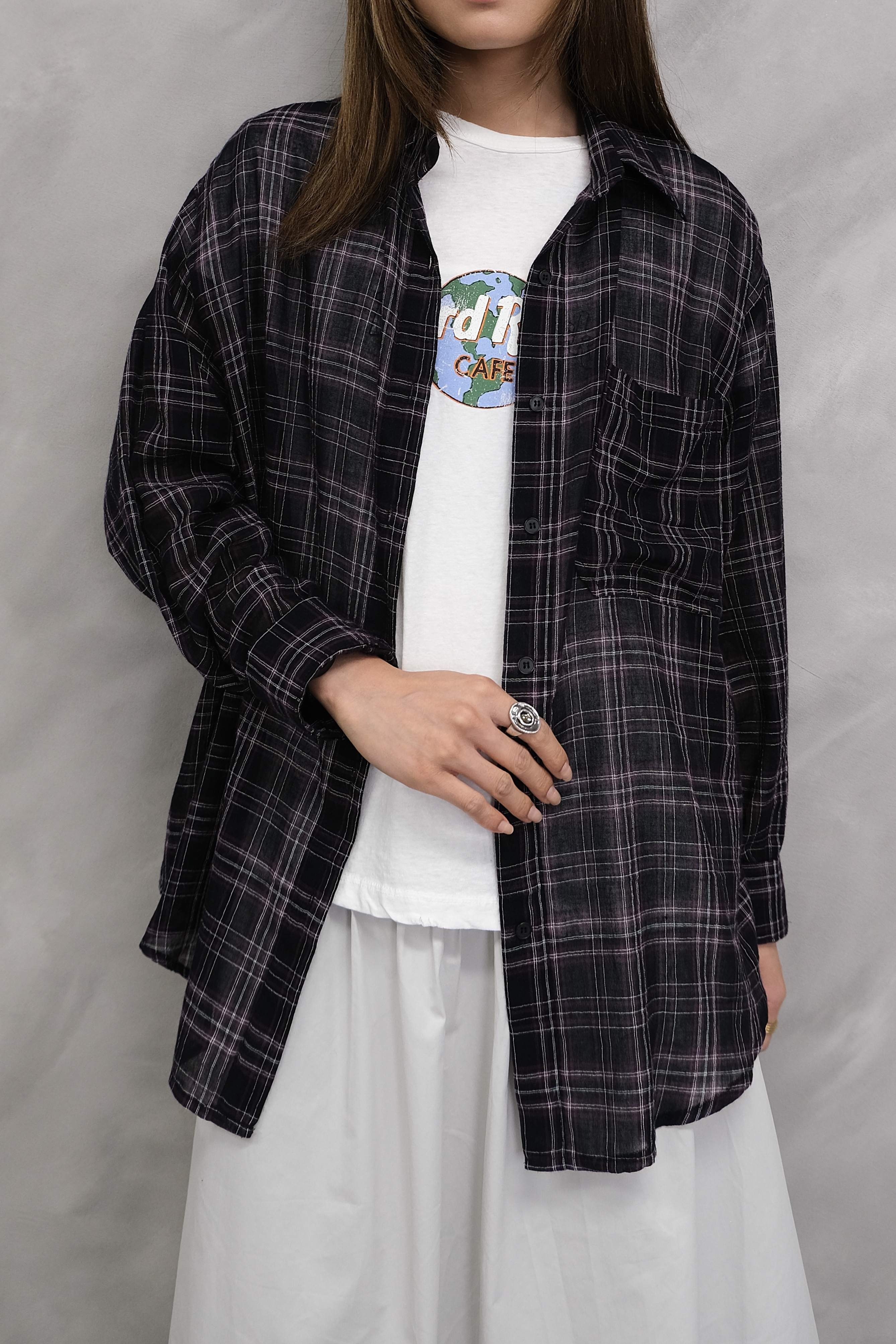 (預購優惠）Plaid pattern shirt #sh37