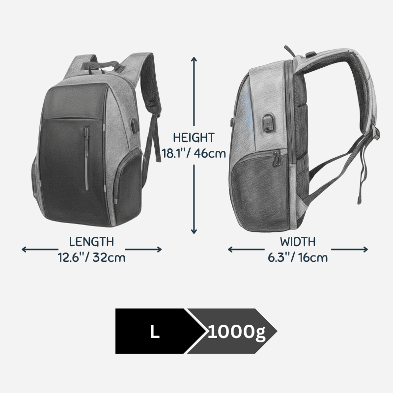 15.6 Inch Laptop Backpack / Office Backpack