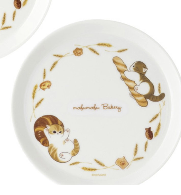 Mofusand 鯊魚貓 瓷碟｜預訂