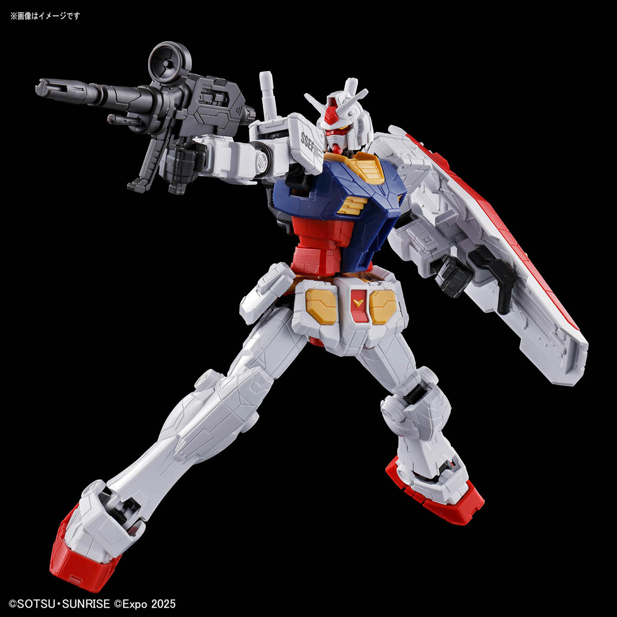 (預訂訂金 $77) (總價 $77) Bandai EXPO2025 ENTRY GRADE 1/144 RX-78F00/E Gundam 高達 模型 (行版)