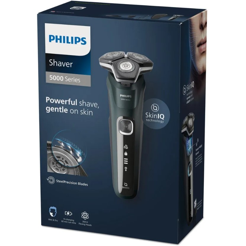 香港行貨 Philips 飛利浦 Shaver 系列 5000 乾濕兩用電鬚刨 S5884/38