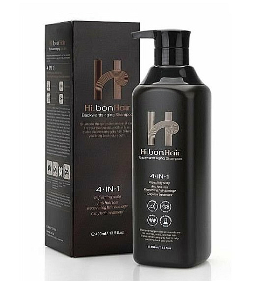 韓國 Hi.bonHair 4in1逆齡啡髮洗頭水 400ml