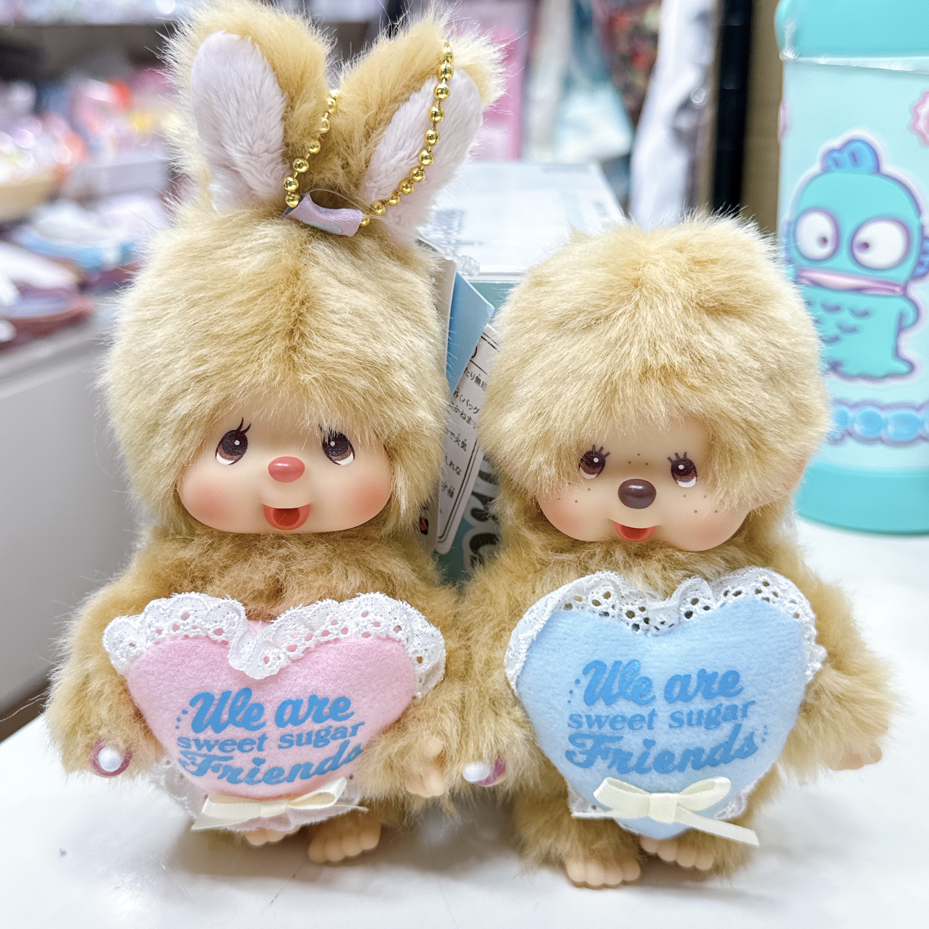 日本版monchhichi公仔掛飾